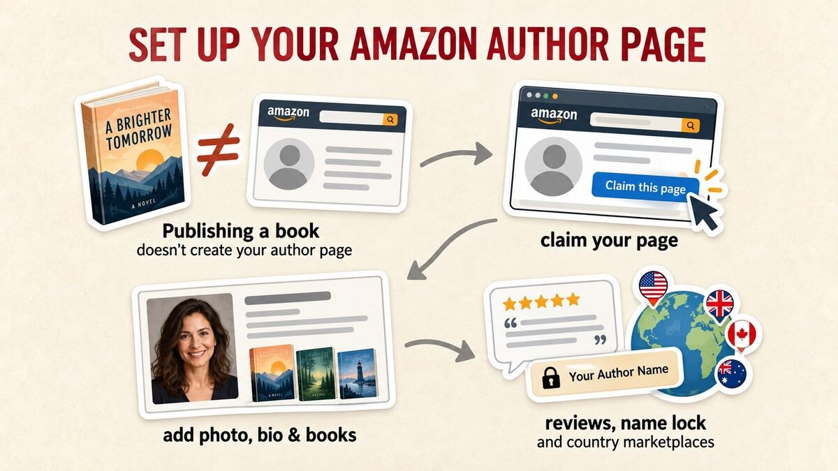 Amazon Author Central: Set Up Your Author Page Right