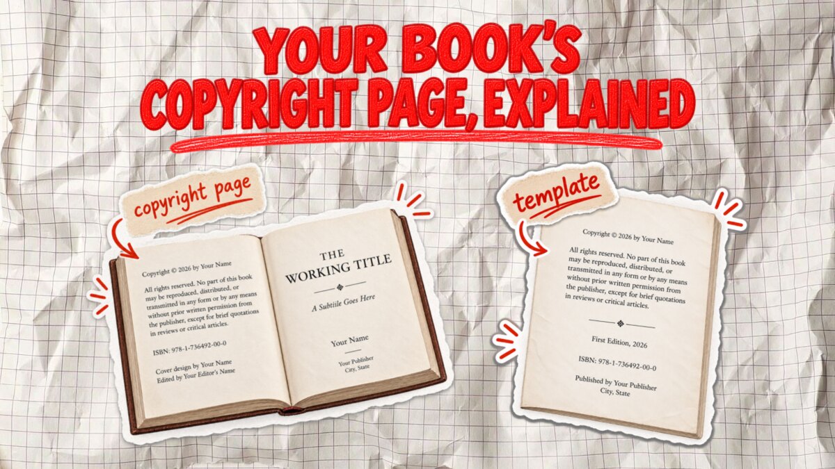 The Copyright Page, Line by Line, With a Template You Can Copy