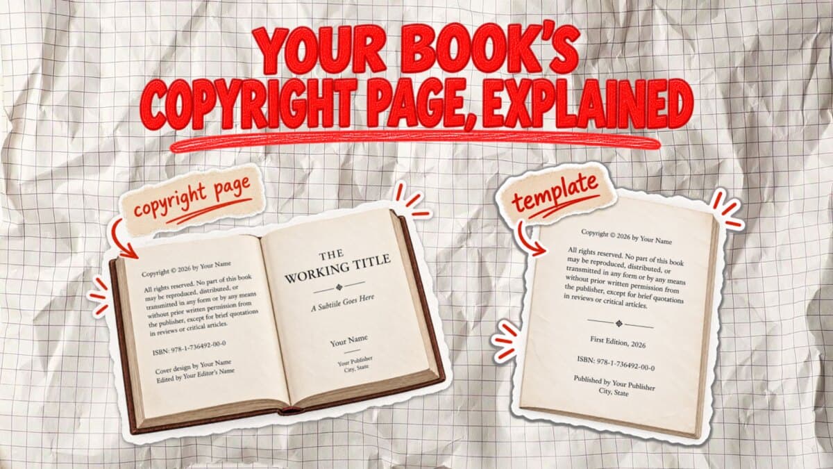 Book Formatting: The Copyright Page, Line by Line, With a Template You Can Copy