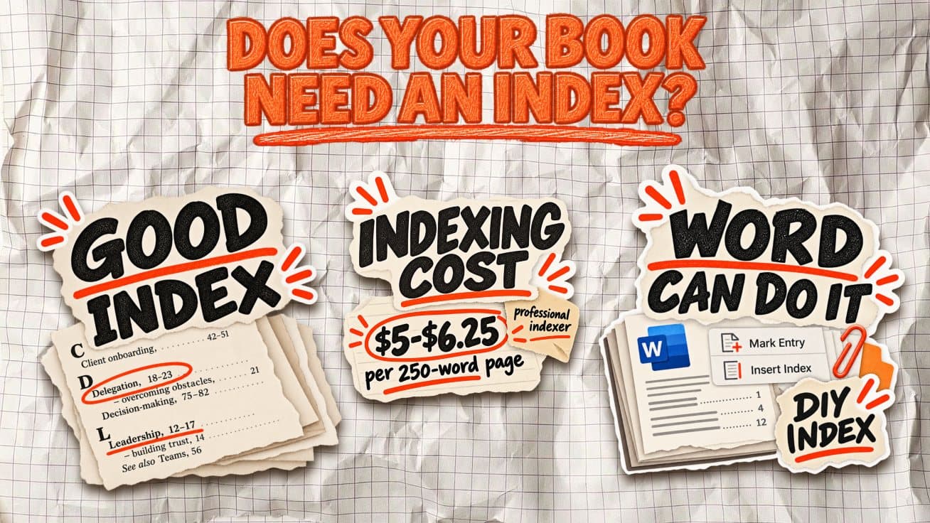 Does Your Nonfiction Book Need an Index, or Will the Contents Do?
