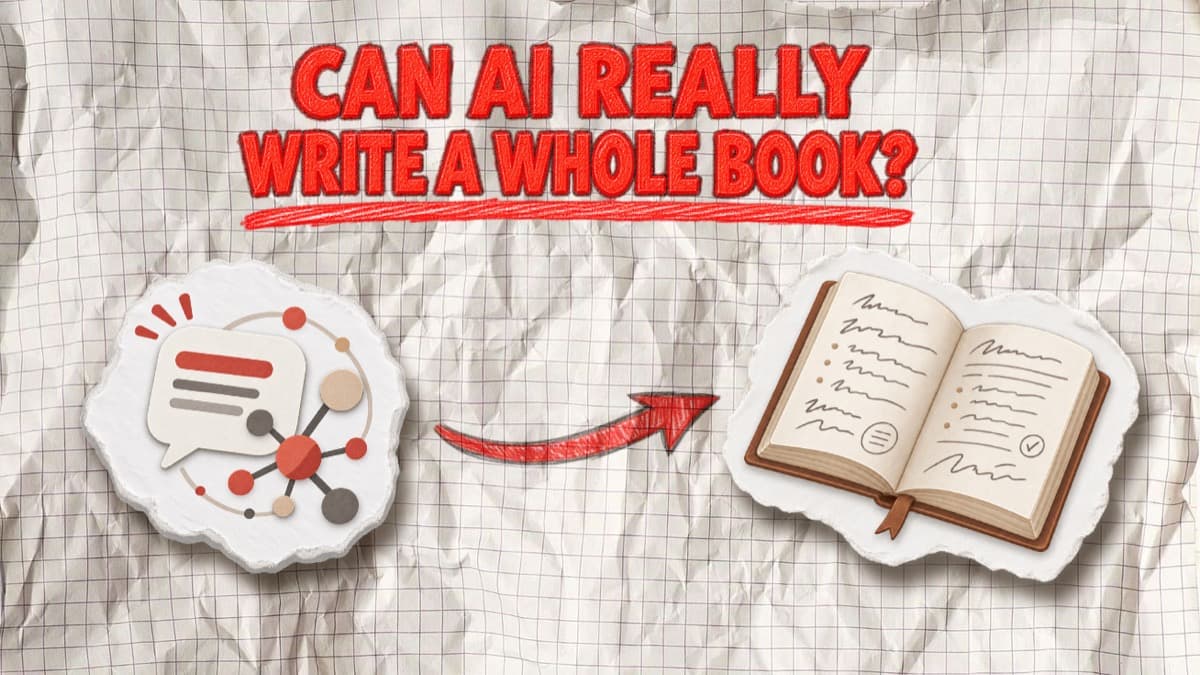 AI Book Tools: Can AI Write a Whole Book? We Ran It End to End