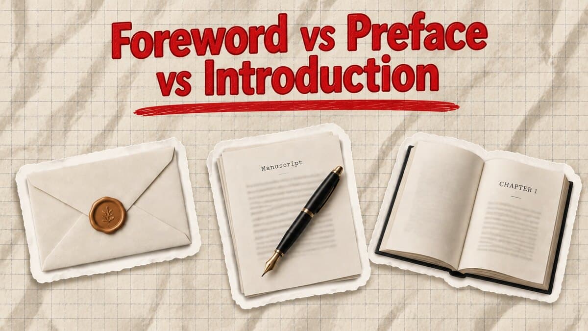 Writing: Foreword vs Preface vs Introduction: Who Writes Which