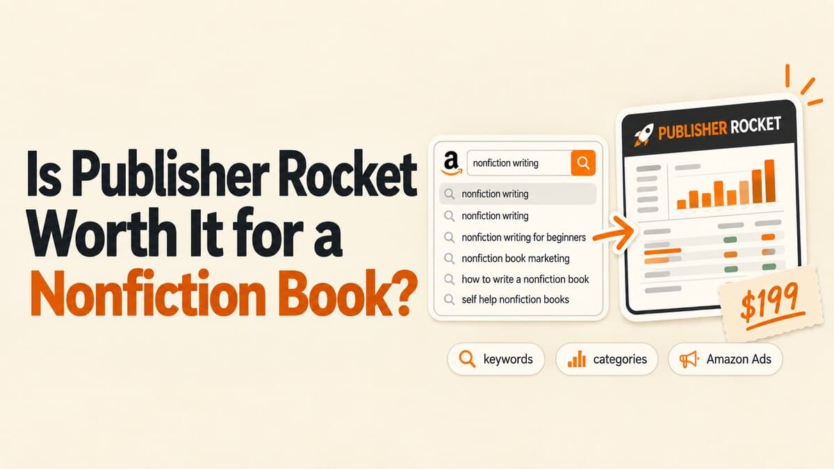 KDP Publishing: Is Publisher Rocket Worth It for a Nonfiction Book?