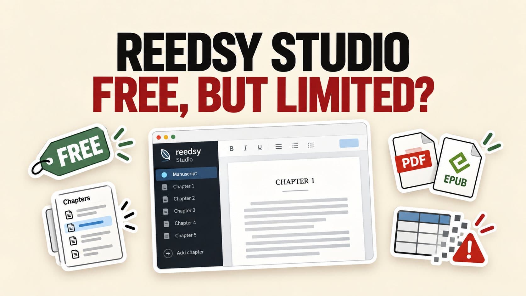 Reedsy Studio Is Free. The Question Is What You Give Up