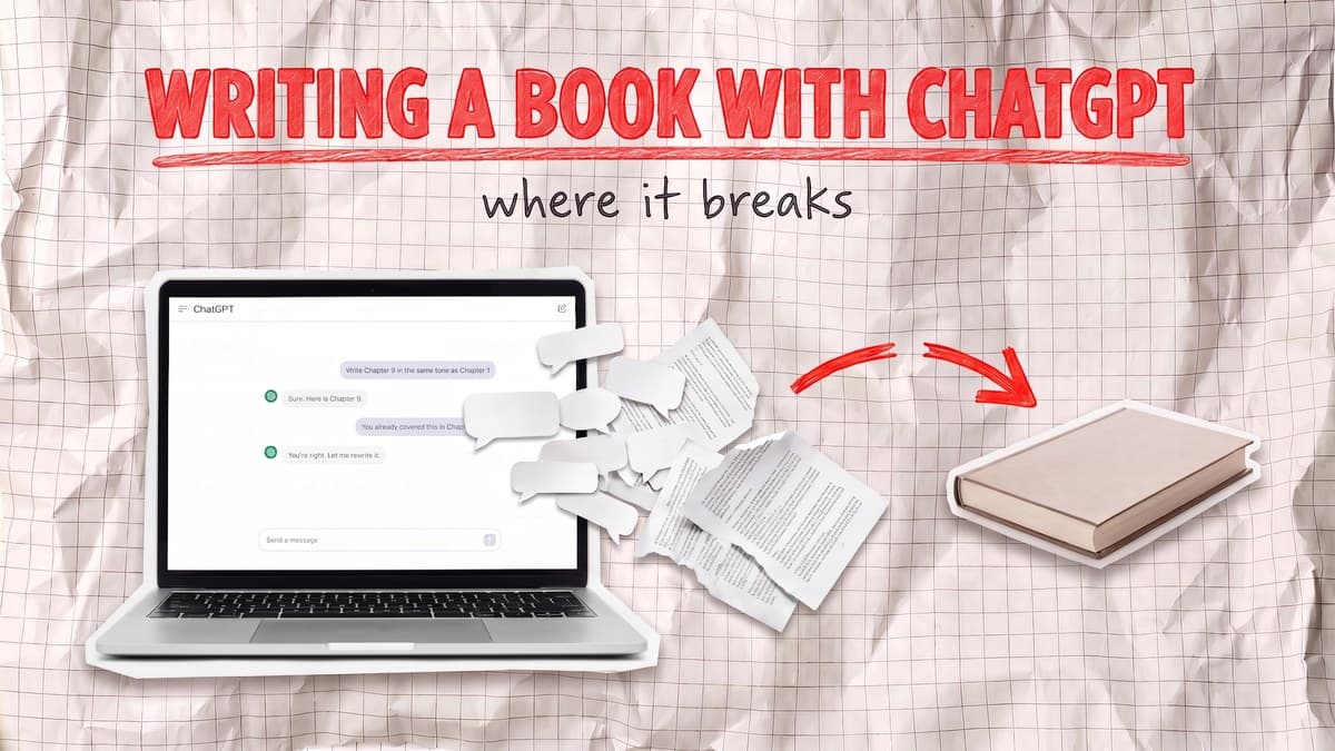 AI Book Tools: Writing a Book with ChatGPT: Where It Breaks