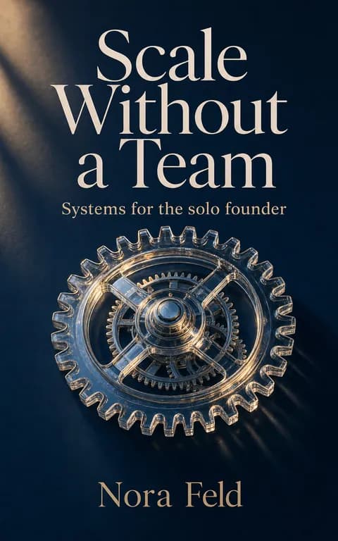 Cover, erzeugt mit Built&Written: Scale Without a Team