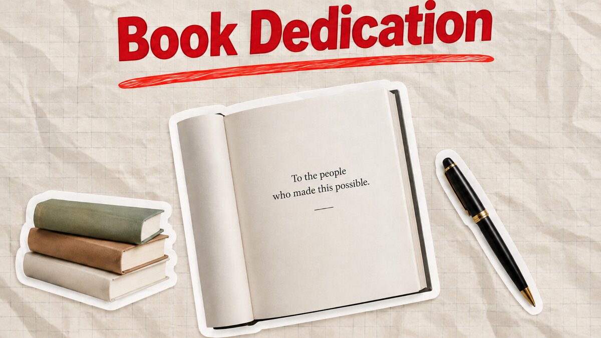 Book Dedication Examples That Age Well (Plus the Rules)