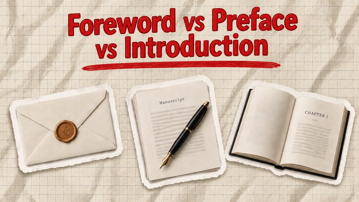 Foreword vs Preface vs Introduction: Who Writes Which