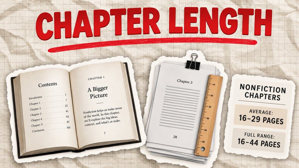 Writing: How Many Pages Should a Chapter Be? What Nonfiction Actually Does