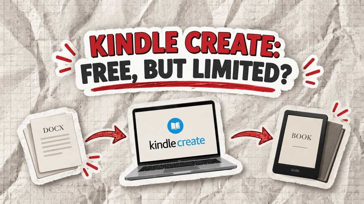Book Formatting: Kindle Create Review: What Amazon's Free Tool Can and Can't Do