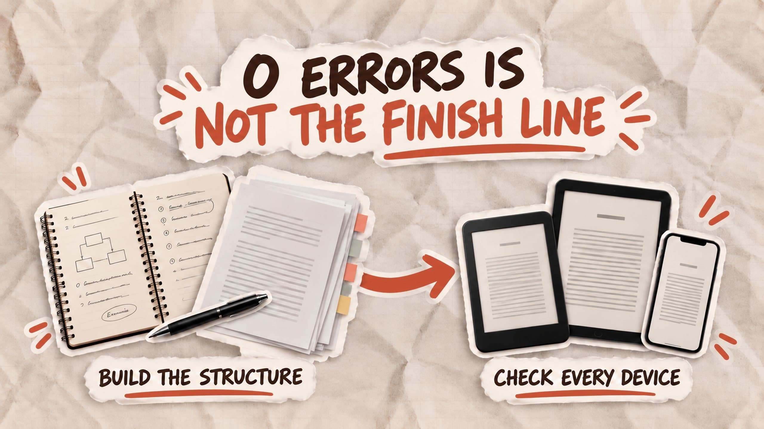 KDP Publishing: How to Check Your Book in Kindle Previewer Before You Hit Publish