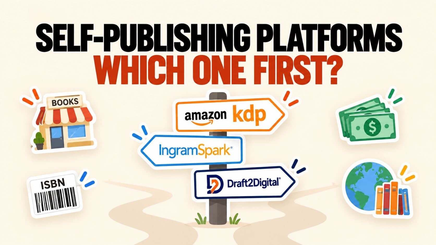 Which Self-Publishing Platform Should Your Book Go On First?