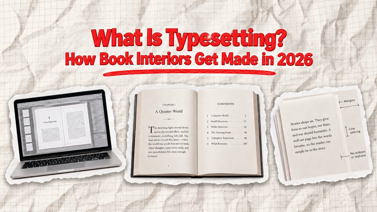 What Is Typesetting? How Book Interiors Get Made in 2026