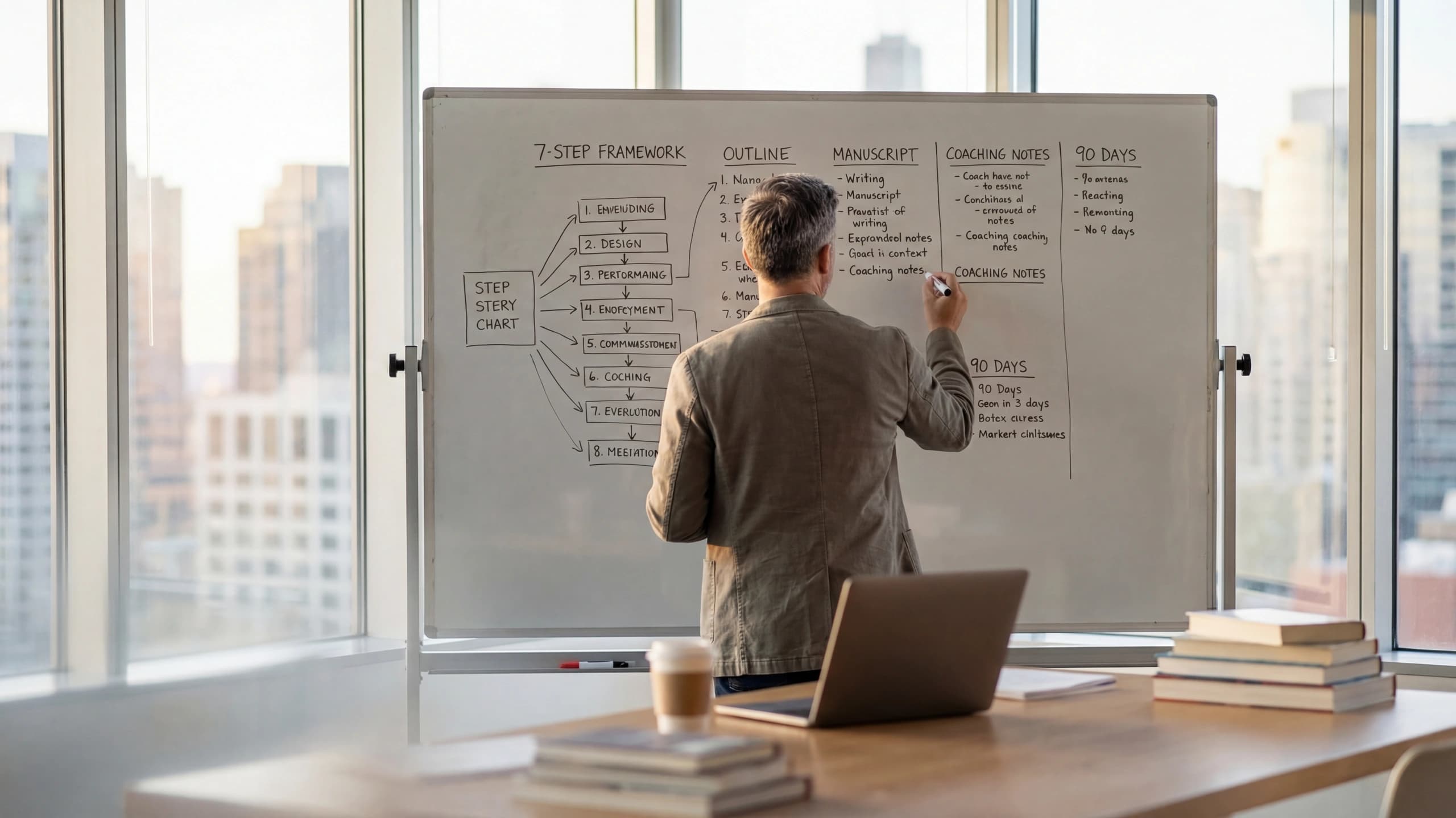 Google Docs Book Outline for Coaches in 90 Days