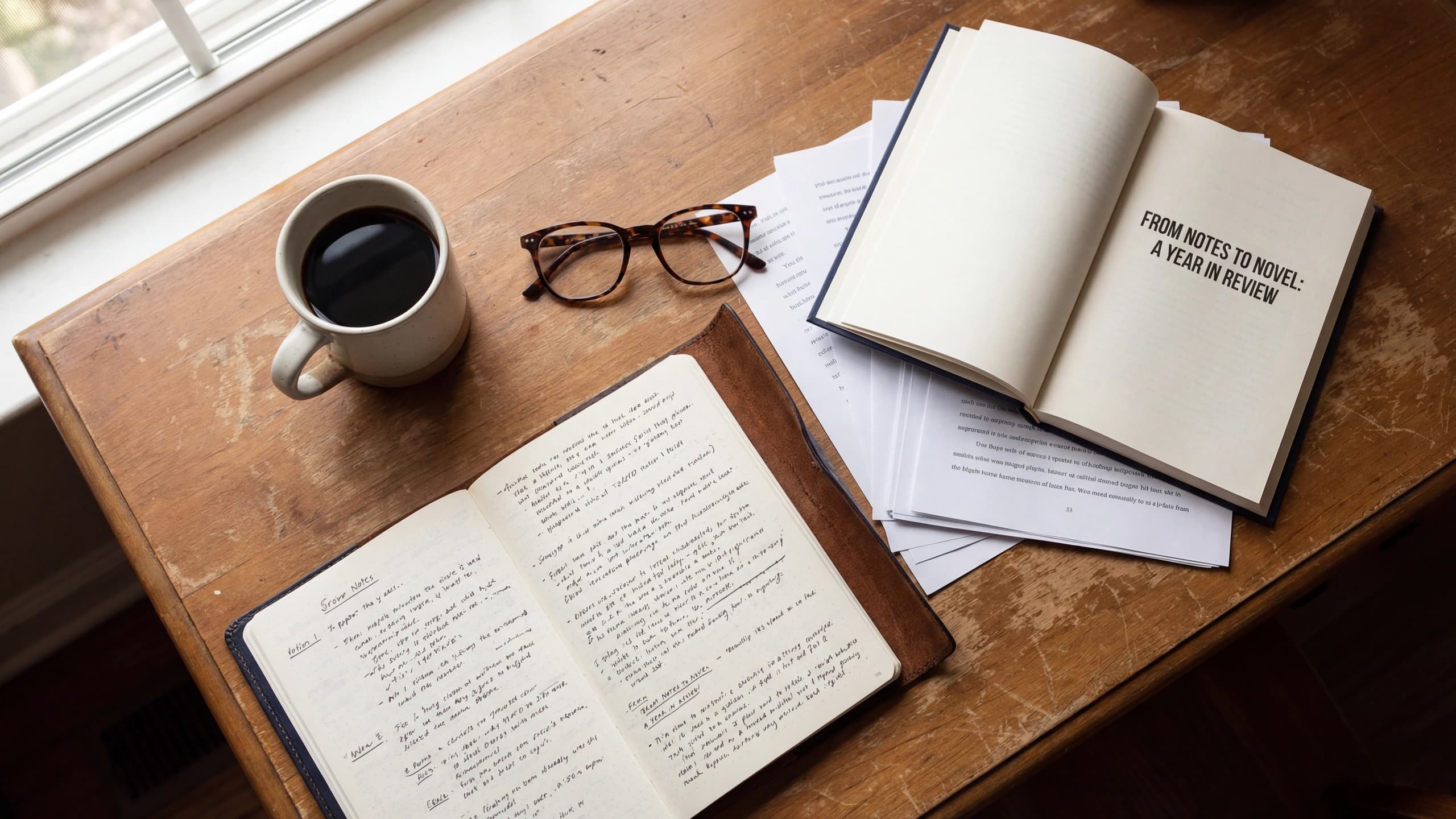 How to Write a Book From Notes in 5 Clear Stages