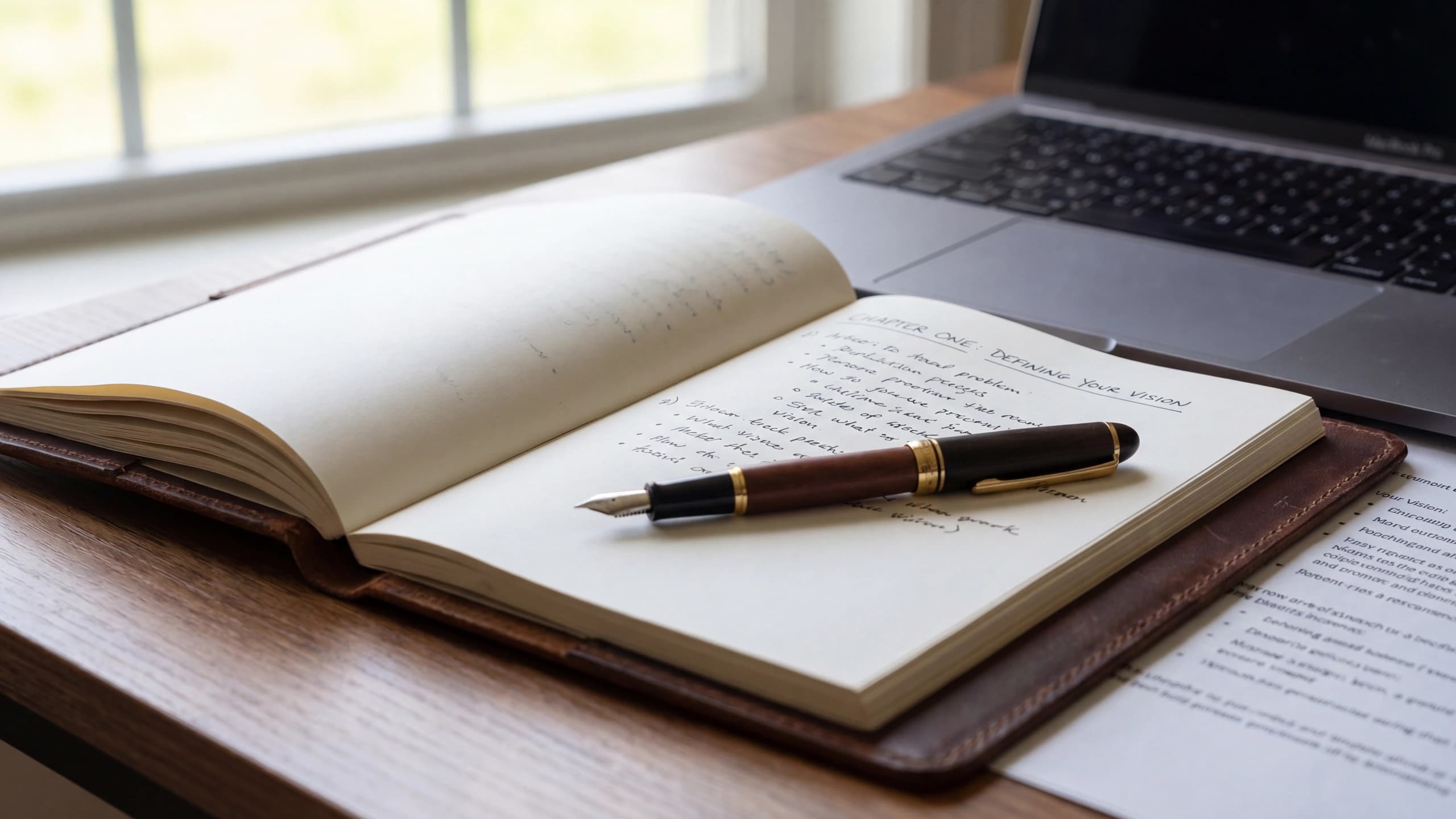 pain-point: How to Write Your First Chapter of a Book (4P Guide)