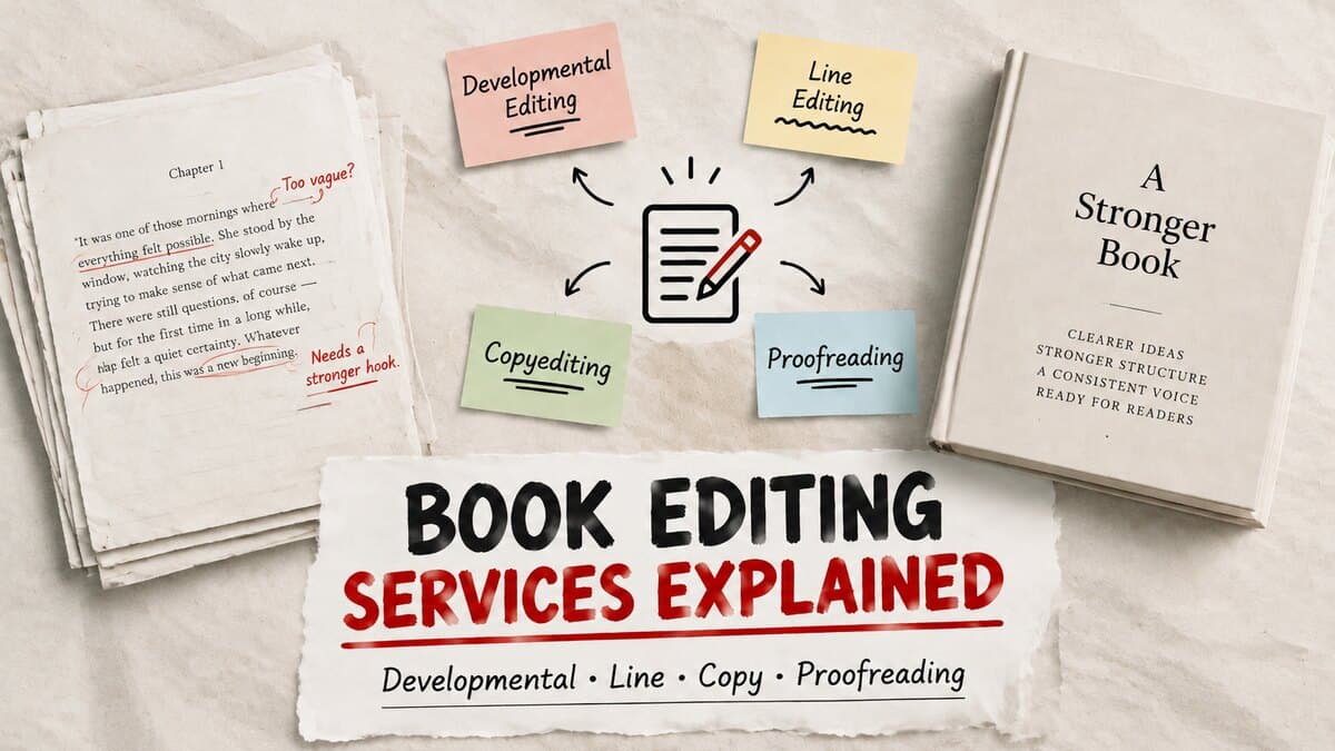 Self-Publishing: Book Editing Services: Types, Real Rates, and When You Need Which