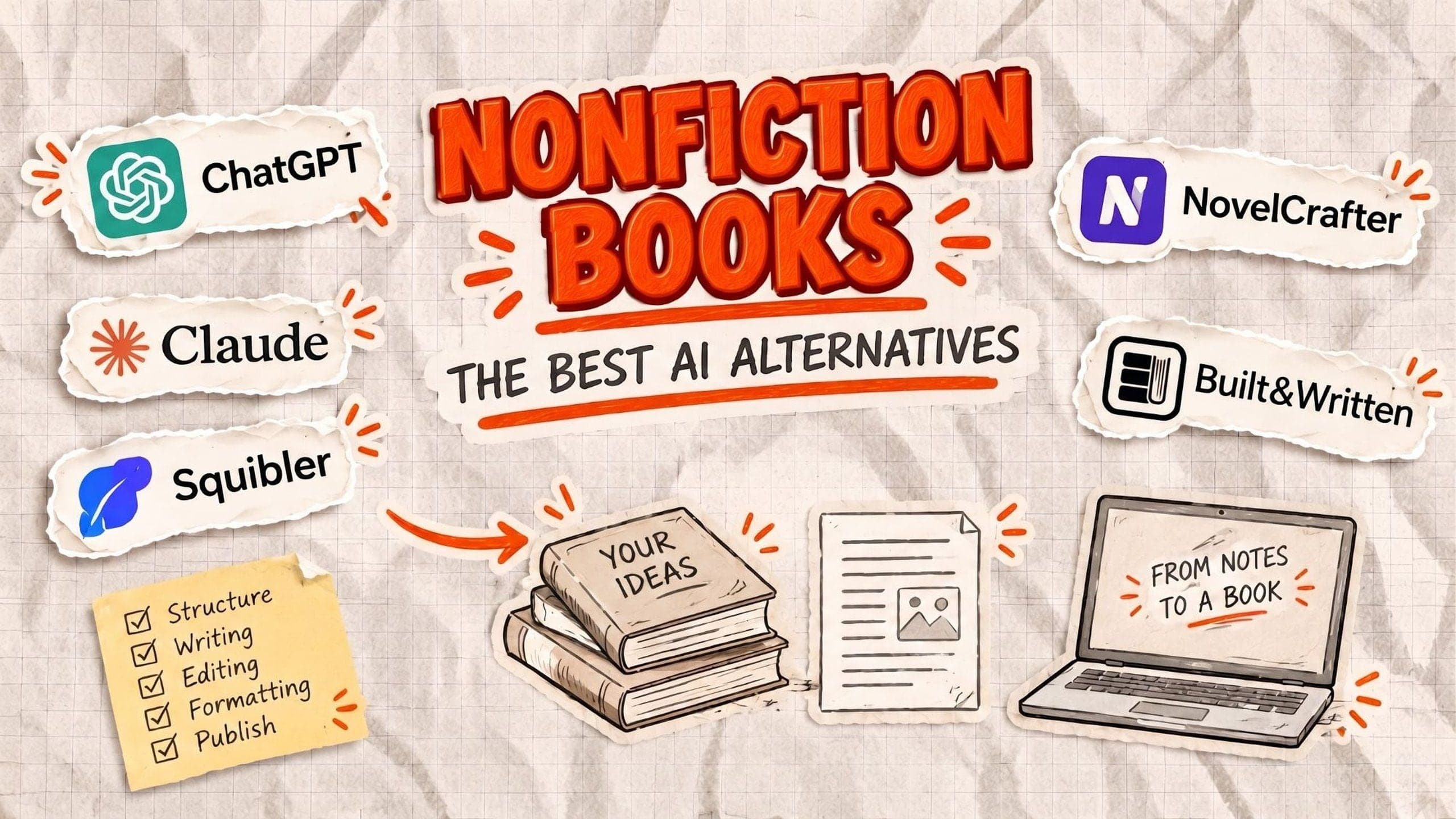 AI Book Tools: Sudowrite ist für Romane. Das sind die Alternativen für Sachbücher