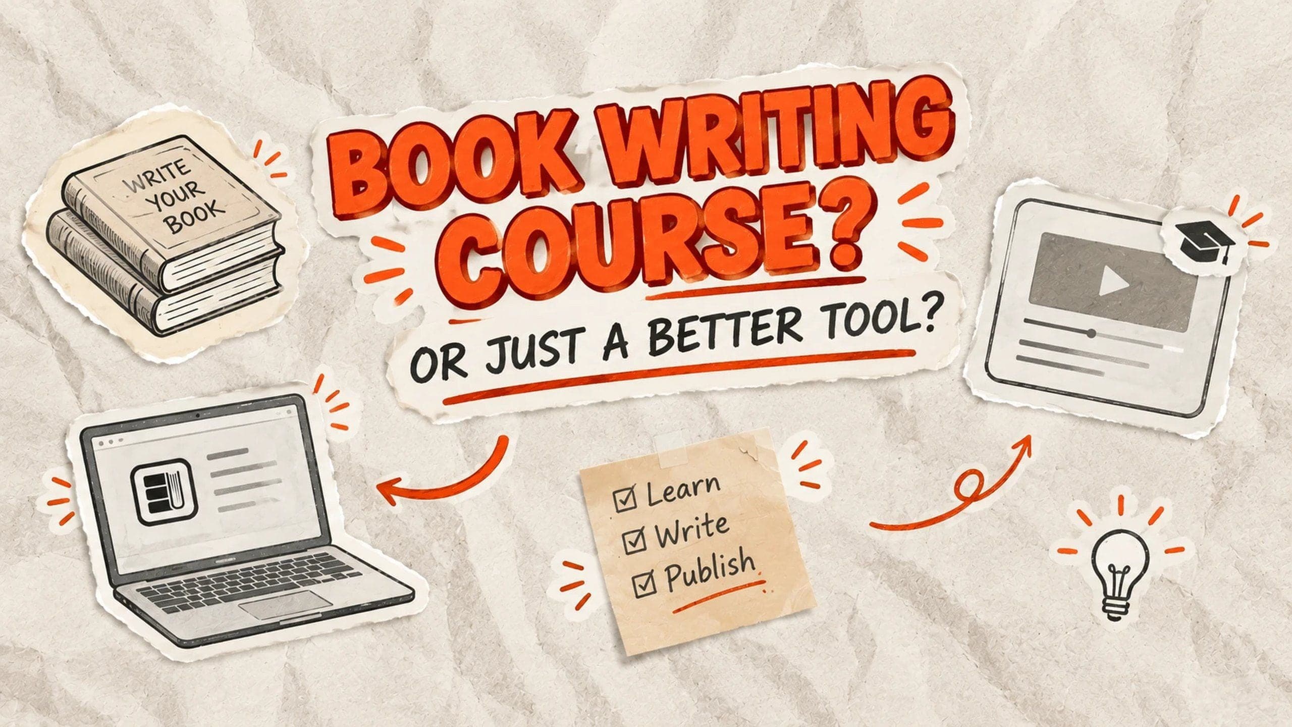 comparison: ¿Curso para escribir un libro o una herramienta mejor?