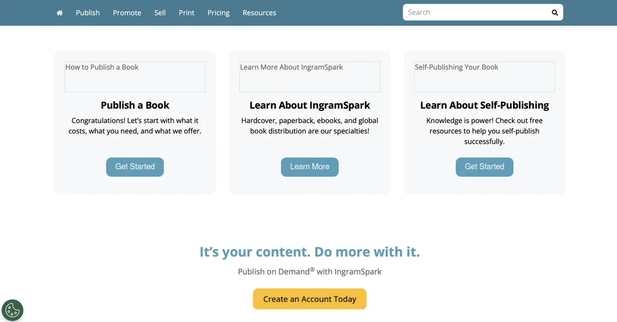 IngramSpark title setup screen showing the wholesale discount and returns settings